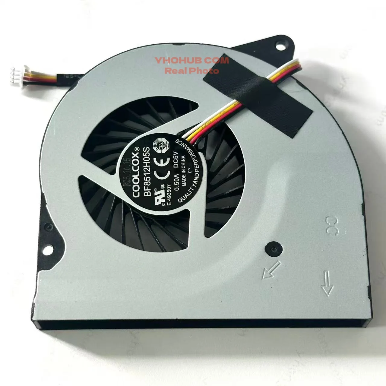 COOLCOX BF8512H05S DC 5V 0.50A 4-Wire Server Cooling Fan
COOLCOX BF8512H05S DC 5V 0.50A 4-Wire Server Cooling Fan
