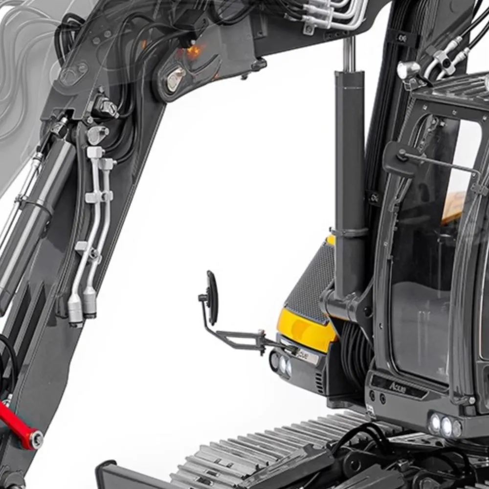 MC15 LESU Metal 1/14 Hydraulic RC Excavator 4 Arms Remote Control Digger Model 9 Ways Valve Dual Pumps Light Sound Radio Battery
MC15 LESU Metal 1/14 Hydraulic RC Excavator 4 Arms Remote Control Digger Model 9 Ways Valve Dual Pumps Light Sound Radio Battery