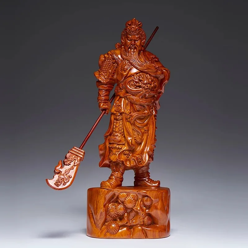 Guan Yu Statue, Solid Wood God of Wealth Sculpture, Warlord Guan Gong Figurine for Home Living Room Office Decor
Guan Yu Statue, Solid Wood God of Wealth Sculpture, Warlord Guan Gong Figurine for Home Living Room Office Decor