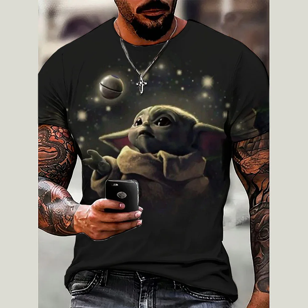 Disney 2025 T Shirt Mens Women Tops Tshirt Short Sleeves Summer Baby Yoda Clothes Print Cartoon Tee Clothing
Disney 2025 T Shirt Mens Women Tops Tshirt Short Sleeves Summer Baby Yoda Clothes Print Cartoon Tee Clothing
