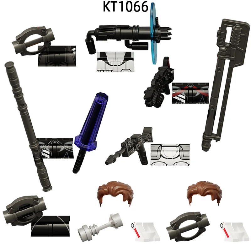The Action Figures Axe Stick Weapons Pants Hair Parts Model Blocks MOC Bricks Set Gifts Toys For Children KT1066
The Action Figures Axe Stick Weapons Pants Hair Parts Model Blocks MOC Bricks Set Gifts Toys For Children KT1066