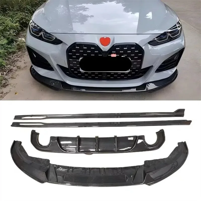 For BMW 4 Series 425i G26 ReaI Carbon Fiber Bumper Front Lip Rear Diffuser Side Skirts Under Spoiler Splitter Body Kit
For BMW 4 Series 425i G26 ReaI Carbon Fiber Bumper Front Lip Rear Diffuser Side Skirts Under Spoiler Splitter Body Kit