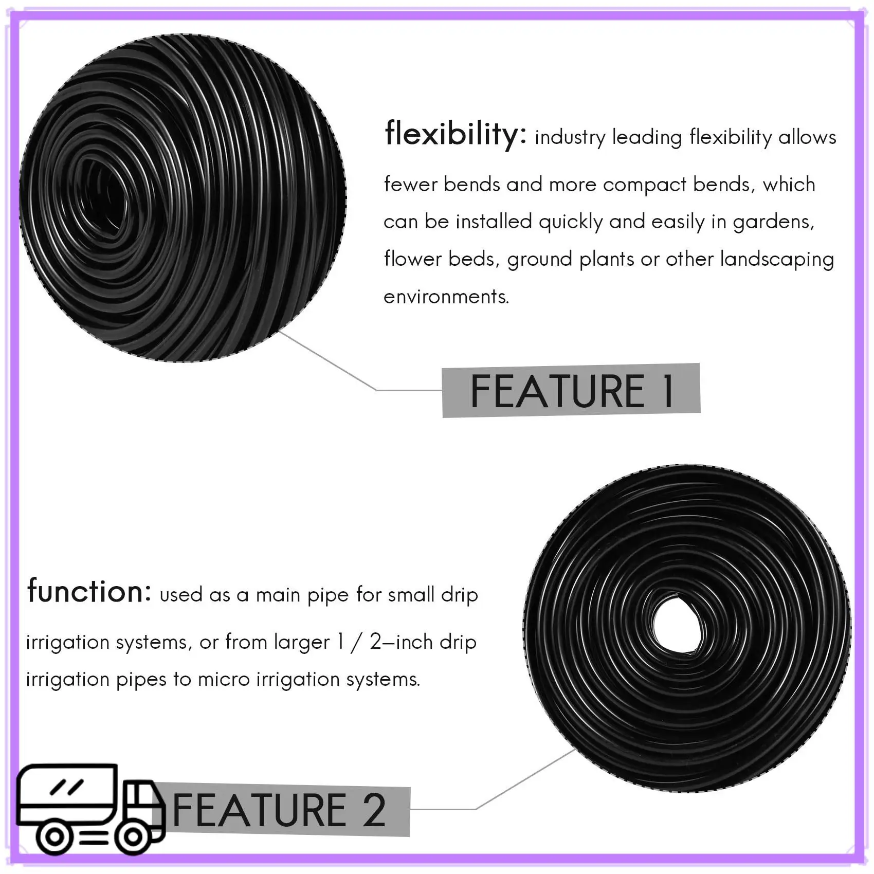 High Quality 200Ft 1/4 Inch Blank Distribution Tubing Drip Irrigation Hose Garden Watering Tube Line
High Quality 200Ft 1/4 Inch Blank Distribution Tubing Drip Irrigation Hose Garden Watering Tube Line