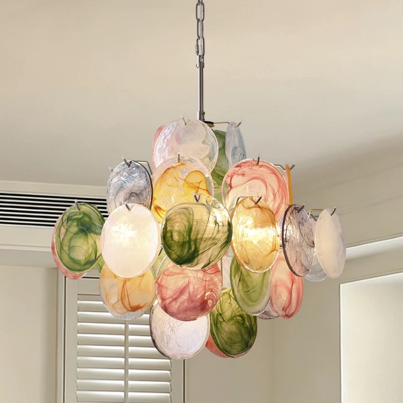 Stained Glass Chandelier Creative Art Master Bedroom Light Dining Room Light
Stained Glass Chandelier Creative Art Master Bedroom Light Dining Room Light