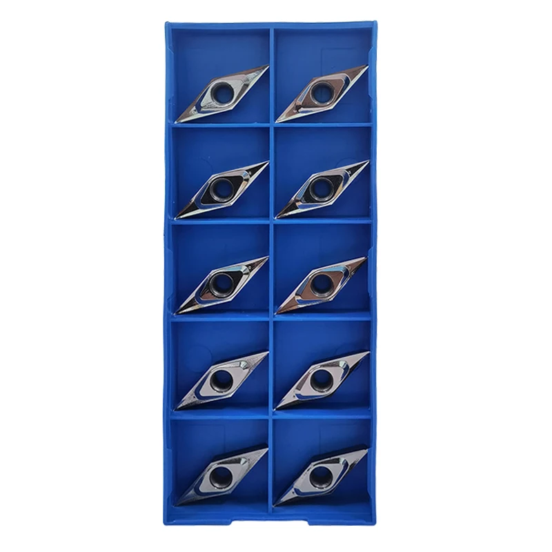 10 шт./лот, карбидные вставки под углом 35 градусов, токарные инструменты, вставка для обработки алюминия, меди, пластика VCGT110302 160402-ML
10 шт./лот, карбидные вставки под углом 35 градусов, токарные инструменты, вставка для обработки алюминия, меди, пластика VCGT110302 160402-ML