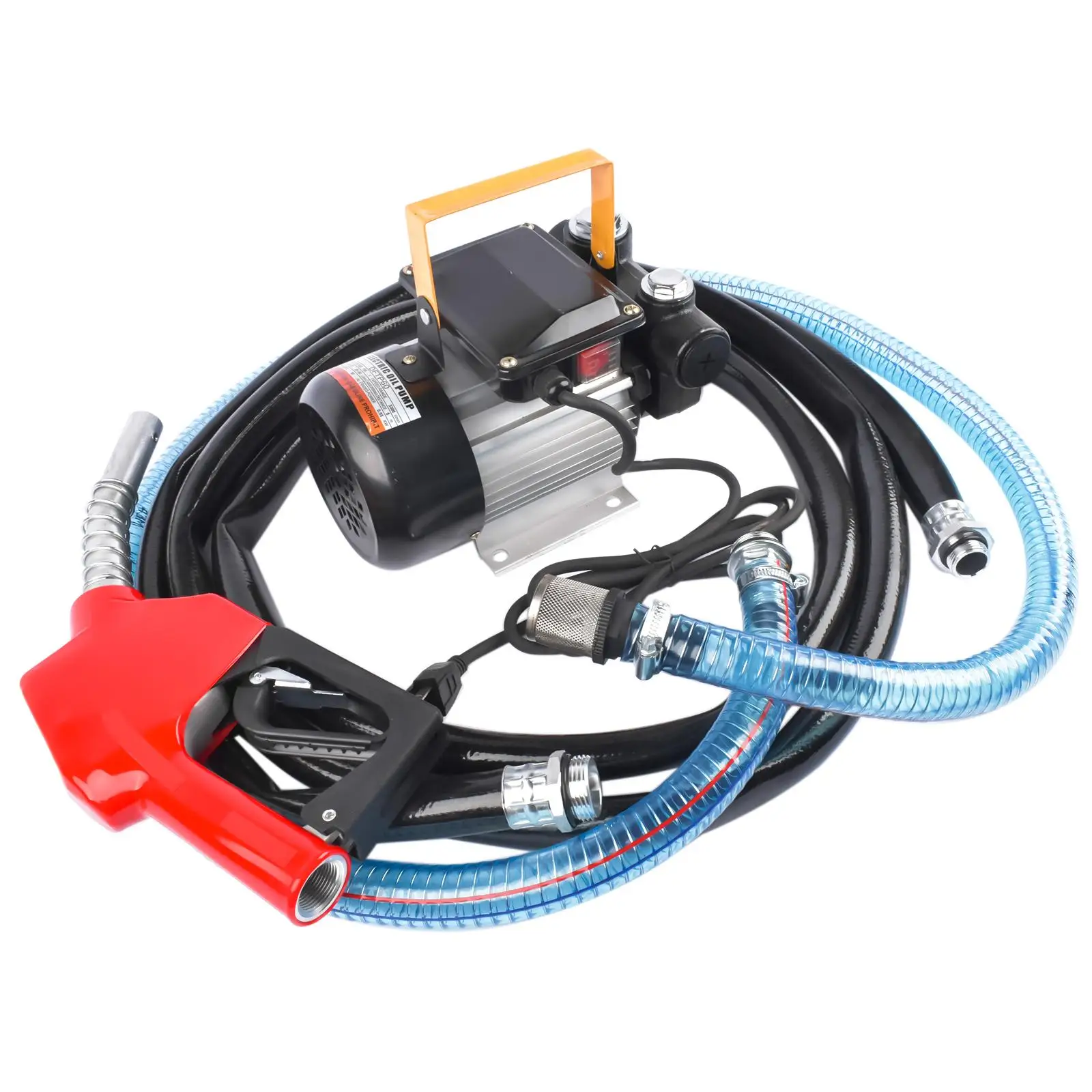 AP02 110V AC 16GPM Electric Diesel Oil Fuel Transfer Pump Self-Priming Pump w/ Hose Nozzle Kit
AP02 110V AC 16GPM Electric Diesel Oil Fuel Transfer Pump Self-Priming Pump w/ Hose Nozzle Kit