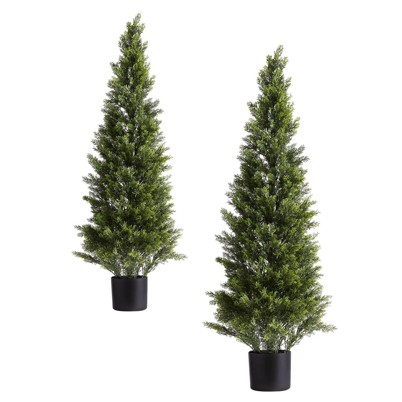 SucceBuy Artificial Topiary Cedar Trees 36/48in 2 Set Faux Pine Shrubs Plants Fake Silk Tree Easy Assembly for Decor Christmas
SucceBuy Artificial Topiary Cedar Trees 36/48in 2 Set Faux Pine Shrubs Plants Fake Silk Tree Easy Assembly for Decor Christmas
