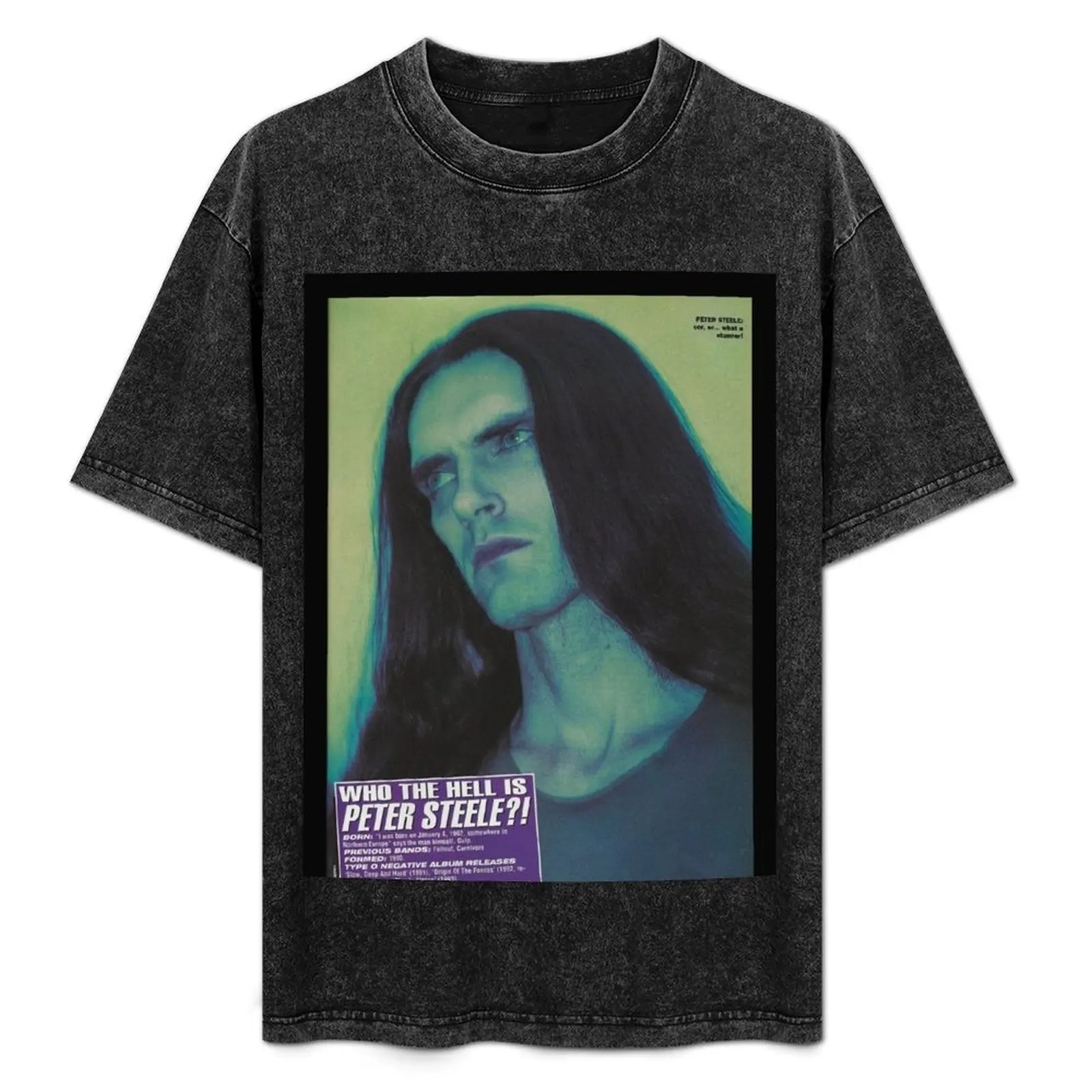 Who the hell is Peter Steele T-Shirt Casual Holiday Short Sleeve Tee
Who the hell is Peter Steele T-Shirt Casual Holiday Short Sleeve Tee