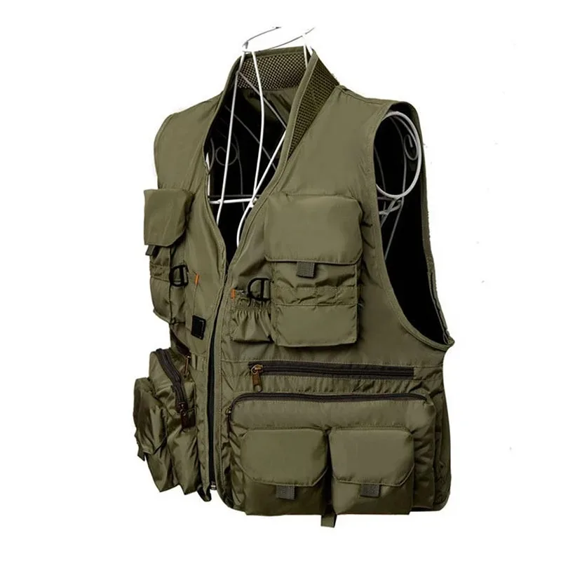 Korean Fishing Vest Quick Dry Fish Breathable Material Jacket Outdoor Sport Survival Utility Safety Waistcoat
Korean Fishing Vest Quick Dry Fish Breathable Material Jacket Outdoor Sport Survival Utility Safety Waistcoat