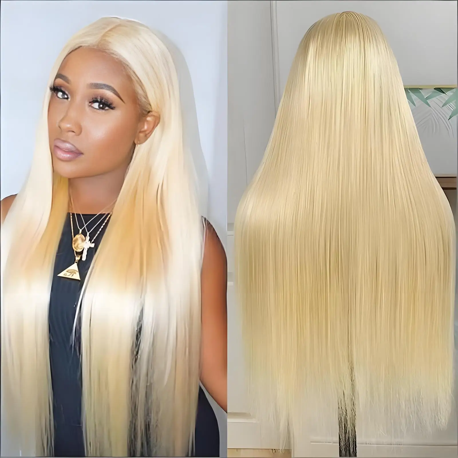 Парик 613 Honey Blonde, 13x4 HD, из натуральных волос, с кружевной передней частью, плотность 250%, 40 дюймов, прямые волосы для женщин
Парик 613 Honey Blonde, 13x4 HD, из натуральных волос, с кружевной передней частью, плотность 250%, 40 дюймов, прямые волосы для женщин