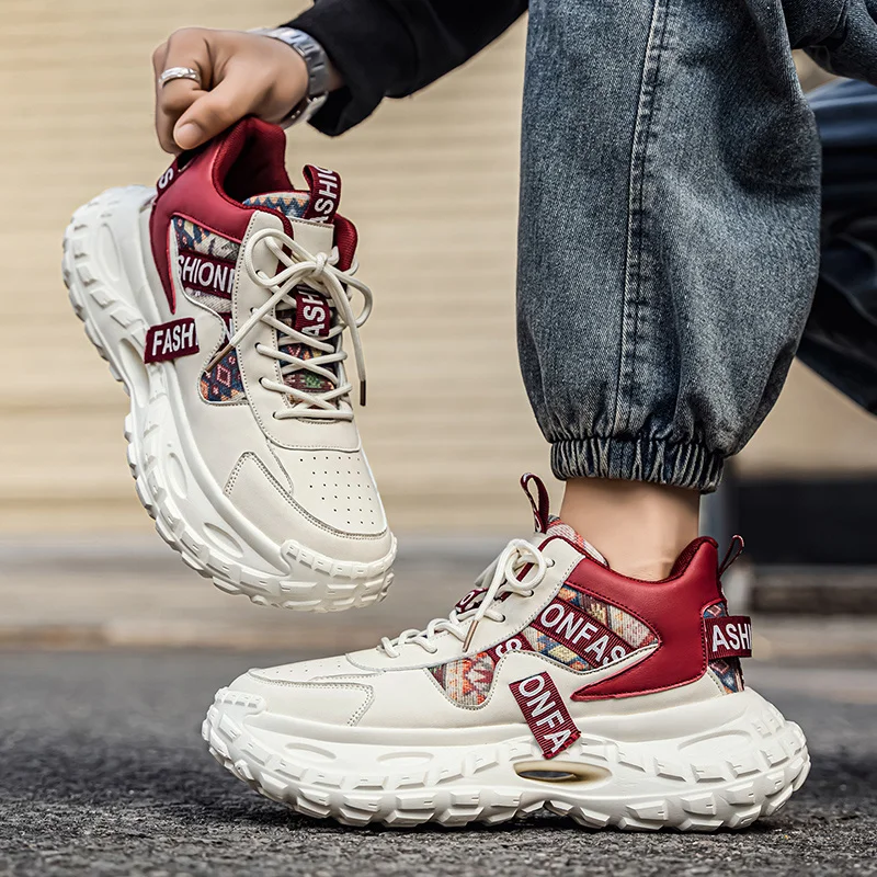 Men's Casual Sneakers Breathable Cushioning Wear-resistant Suitable for Running Gym Walking Lightweight Low-Top Lace-Up Shoes
Men's Casual Sneakers Breathable Cushioning Wear-resistant Suitable for Running Gym Walking Lightweight Low-Top Lace-Up Shoes