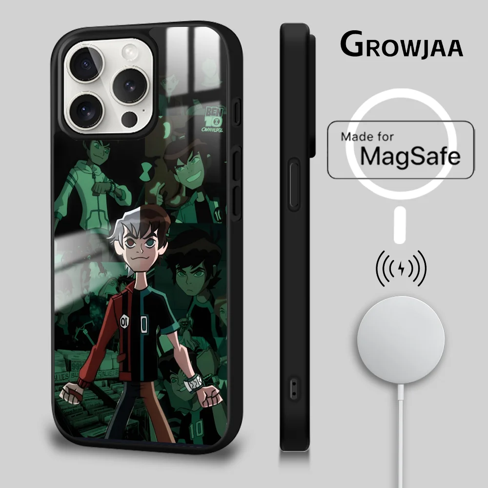 Cool B_Ben Cartoon 10 Phone Case For iPhone 16 15 14 13 12 11 Pro Max Plus Mini Magsafe Mirror Wireless Magnetic Cover
Cool B_Ben Cartoon 10 Phone Case For iPhone 16 15 14 13 12 11 Pro Max Plus Mini Magsafe Mirror Wireless Magnetic Cover
