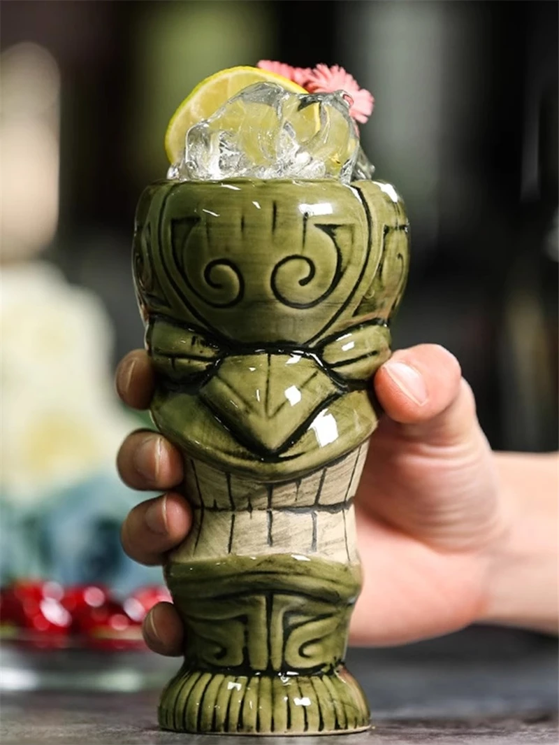 370ml Hawaii Ceramic Tiki Mug Creative Porcelain Beer Wine Mug Cup Bar Tool
370ml Hawaii Ceramic Tiki Mug Creative Porcelain Beer Wine Mug Cup Bar Tool