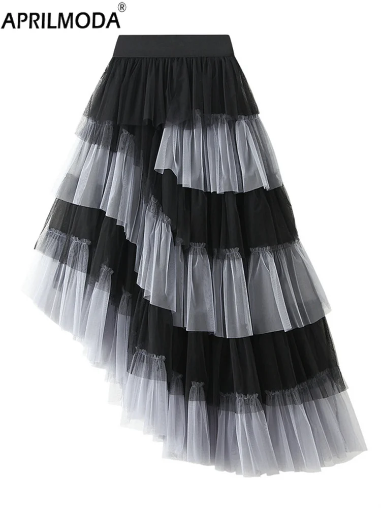 Длинная сетчатая фатиновая юбка-пачка принцессы с рюшами и рюшами, милое бальное платье, однотонное лоскутное платье, высокие низкие большие распашные танцевальные юбки
Длинная сетчатая фатиновая юбка-пачка принцессы с рюшами и рюшами, милое бальное платье, однотонное лоскутное платье, высокие низкие большие распашные танцевальные юбки