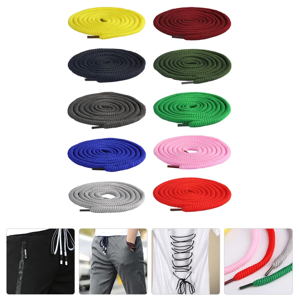 10 Pcs Polyester Drawstrings Pants Sweatpants Hoodies Replacement Round Colors Accessories Gadgets Novelty Toys
10 Pcs Polyester Drawstrings Pants Sweatpants Hoodies Replacement Round Colors Accessories Gadgets Novelty Toys