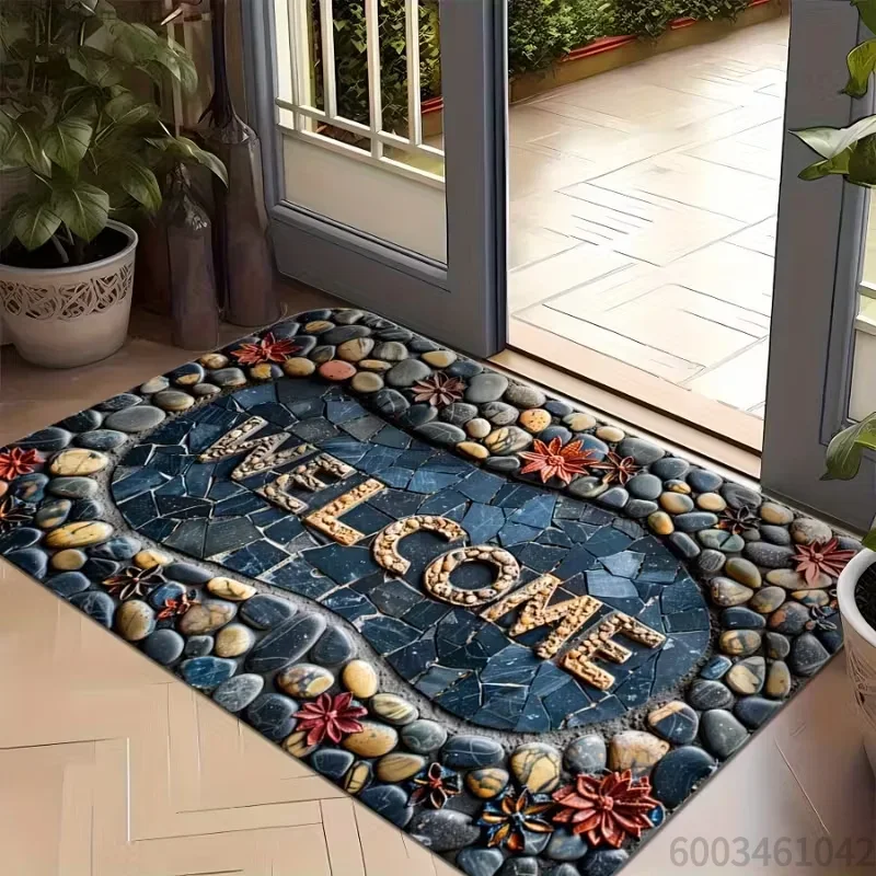 Welcome Stone Carving Design Doormat- Non-slip Rug Suitable for Living Room Bedroom Kitchen Office and Vacation Home Decoratio
Welcome Stone Carving Design Doormat- Non-slip Rug Suitable for Living Room Bedroom Kitchen Office and Vacation Home Decoratio