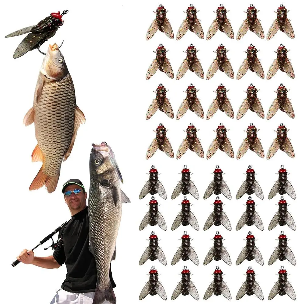20PCS Sharpened Hook Bionic Fly Fishing Bait Simulated Flies Shrimp Flavor Dry Flies Fishing Lures Kit Durable 3 Different Sizes
20PCS Sharpened Hook Bionic Fly Fishing Bait Simulated Flies Shrimp Flavor Dry Flies Fishing Lures Kit Durable 3 Different Sizes