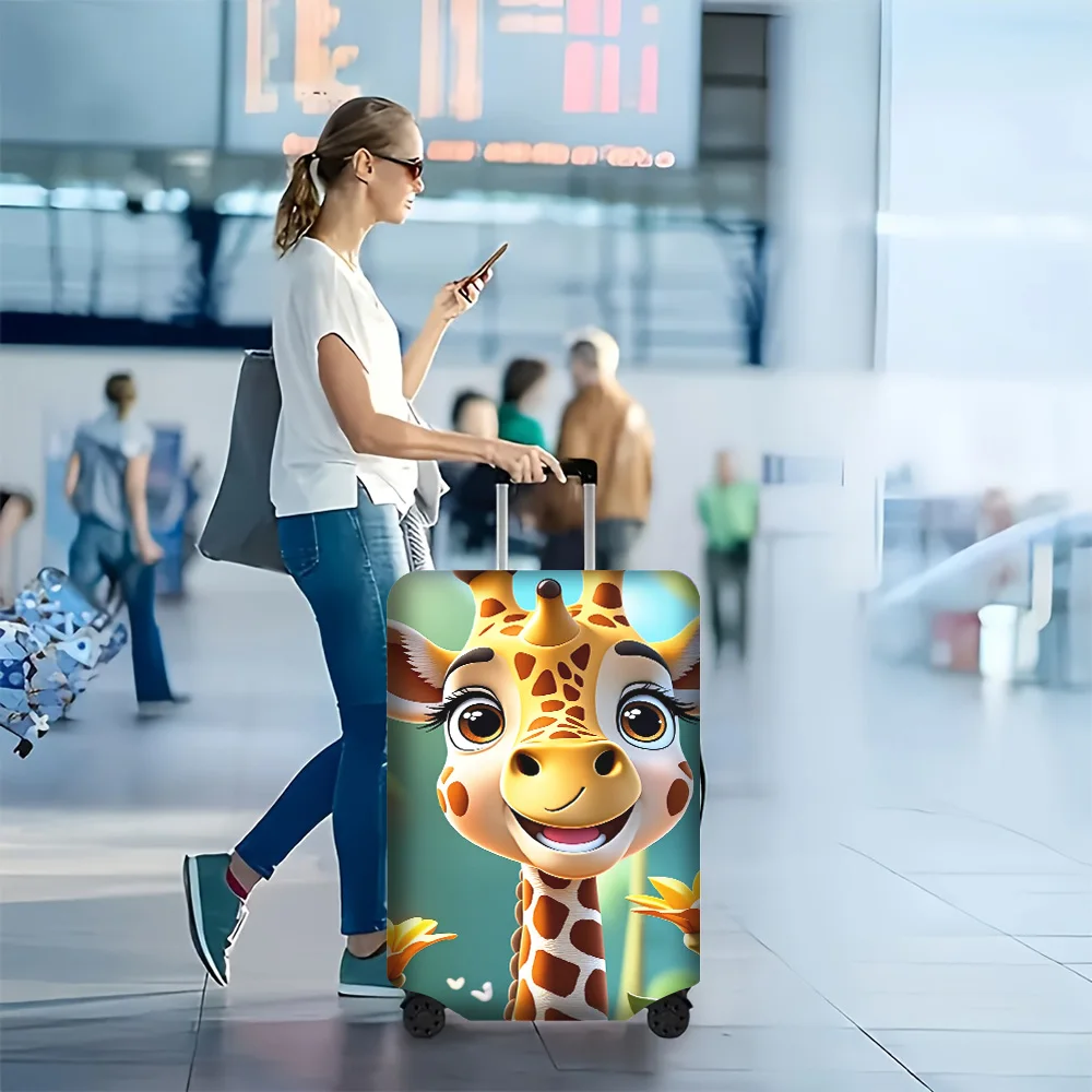 1PC Cartoon Giraffe Print luggage cover for 18-32 inch luggage; dust and elastic travel accessories to effectively protect yo
1PC Cartoon Giraffe Print luggage cover for 18-32 inch luggage; dust and elastic travel accessories to effectively protect yo