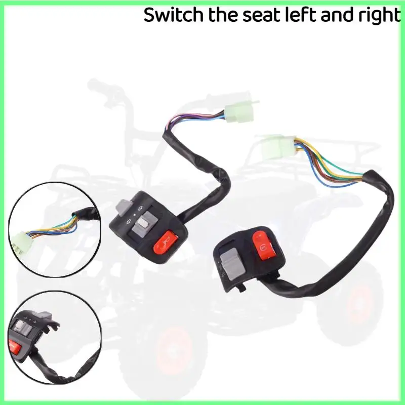 Motorcycle Handle Bar Switches Emergency Flasher Light Horn Turn Signal Electric Start Button Scooter E-bike Moped
Motorcycle Handle Bar Switches Emergency Flasher Light Horn Turn Signal Electric Start Button Scooter E-bike Moped