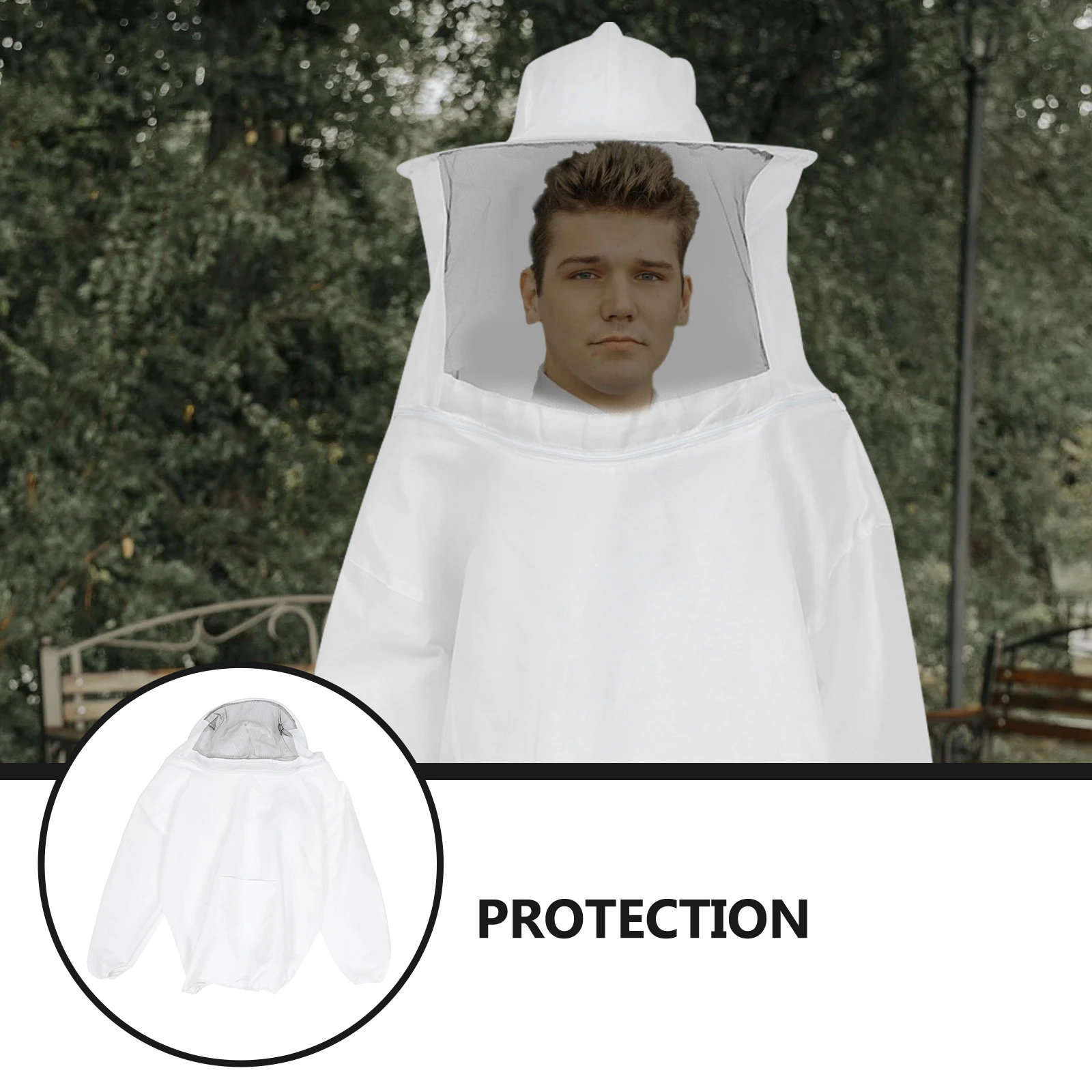 Suit Anti-bee Clothing Beekeepers Clothes with Breathable Hat Protective for Beekeeping Man Full Protection
Suit Anti-bee Clothing Beekeepers Clothes with Breathable Hat Protective for Beekeeping Man Full Protection
