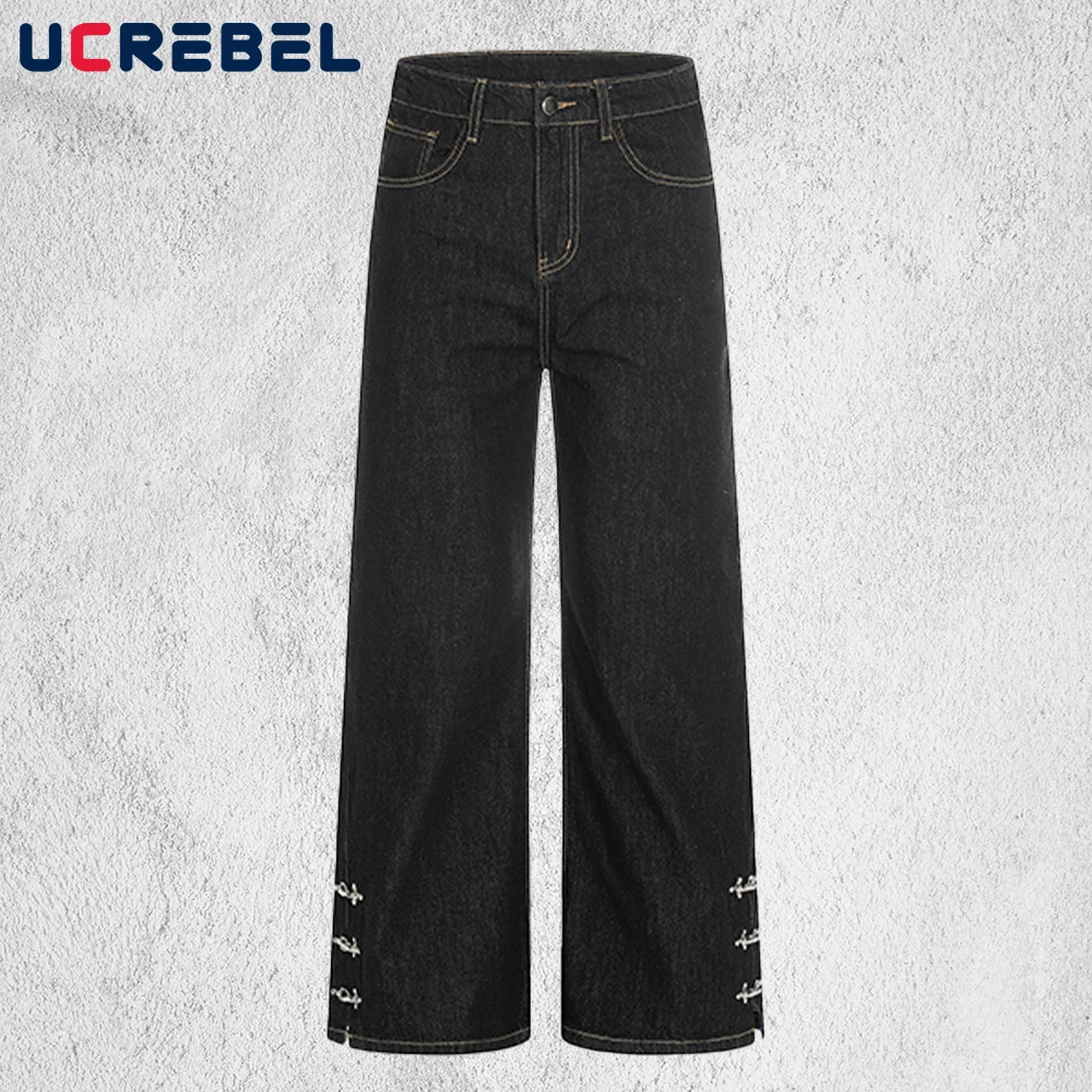 Airplane Buckle Jeans Mens Summer High Street Raw Denim Casual Loose Fit Wide Leg Baggy Pants Man
Airplane Buckle Jeans Mens Summer High Street Raw Denim Casual Loose Fit Wide Leg Baggy Pants Man