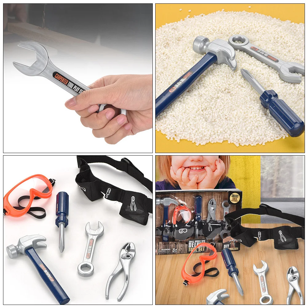 1Set Simulation Repair Tool Kit Plastic DIY Play House Educational Kids Gift Enhance Skills Imaginative Parent Child Interaction
1Set Simulation Repair Tool Kit Plastic DIY Play House Educational Kids Gift Enhance Skills Imaginative Parent Child Interaction