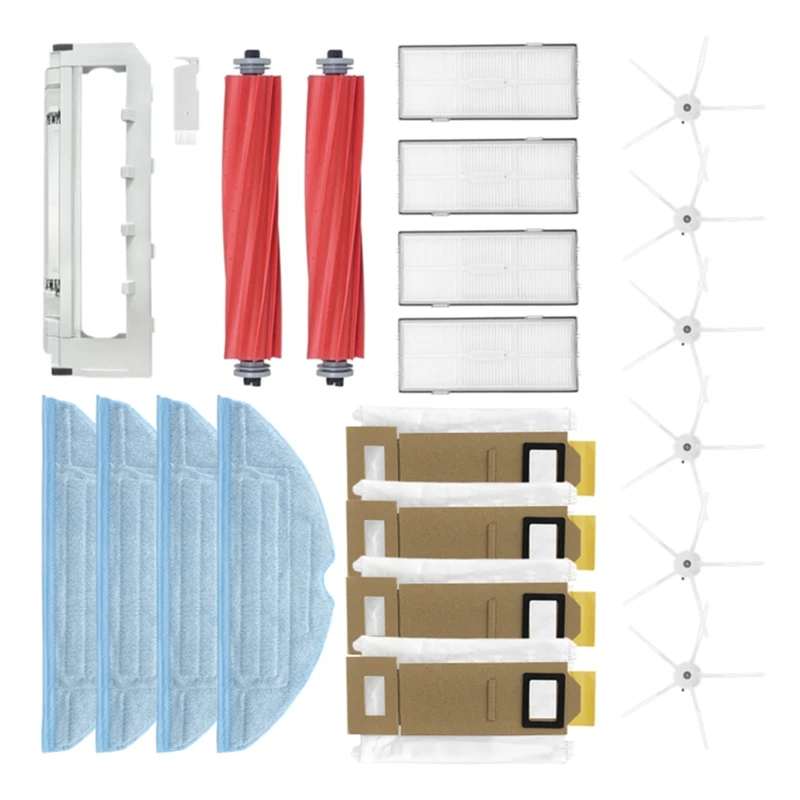 Kit For Roborock S7 S7 Plus T7S T7S Plus Robot Vacuum Cleaner With Main Side Brush Dust Bag Hepa Filter
Kit For Roborock S7 S7 Plus T7S T7S Plus Robot Vacuum Cleaner With Main Side Brush Dust Bag Hepa Filter