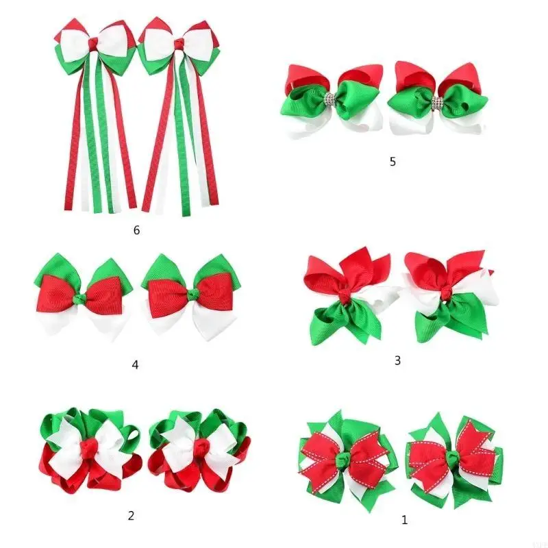 Christmas Hair Bows Clips Classical Color Matching Bowknot Hairpins Fashion
Christmas Hair Bows Clips Classical Color Matching Bowknot Hairpins Fashion