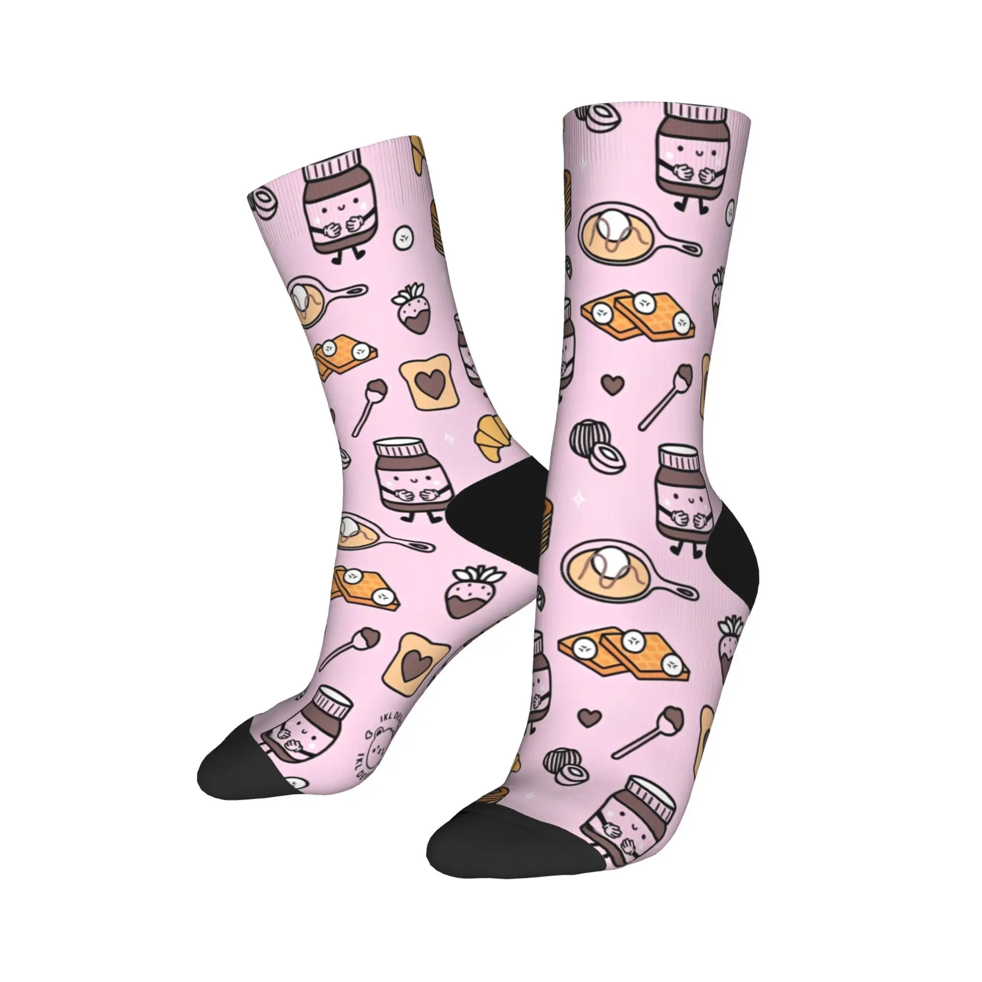 Winter Warm Harajuku Women Men Chocolate Nutellas Peanut Butter Sandwich Socks Breathable Basketball Socks
Winter Warm Harajuku Women Men Chocolate Nutellas Peanut Butter Sandwich Socks Breathable Basketball Socks