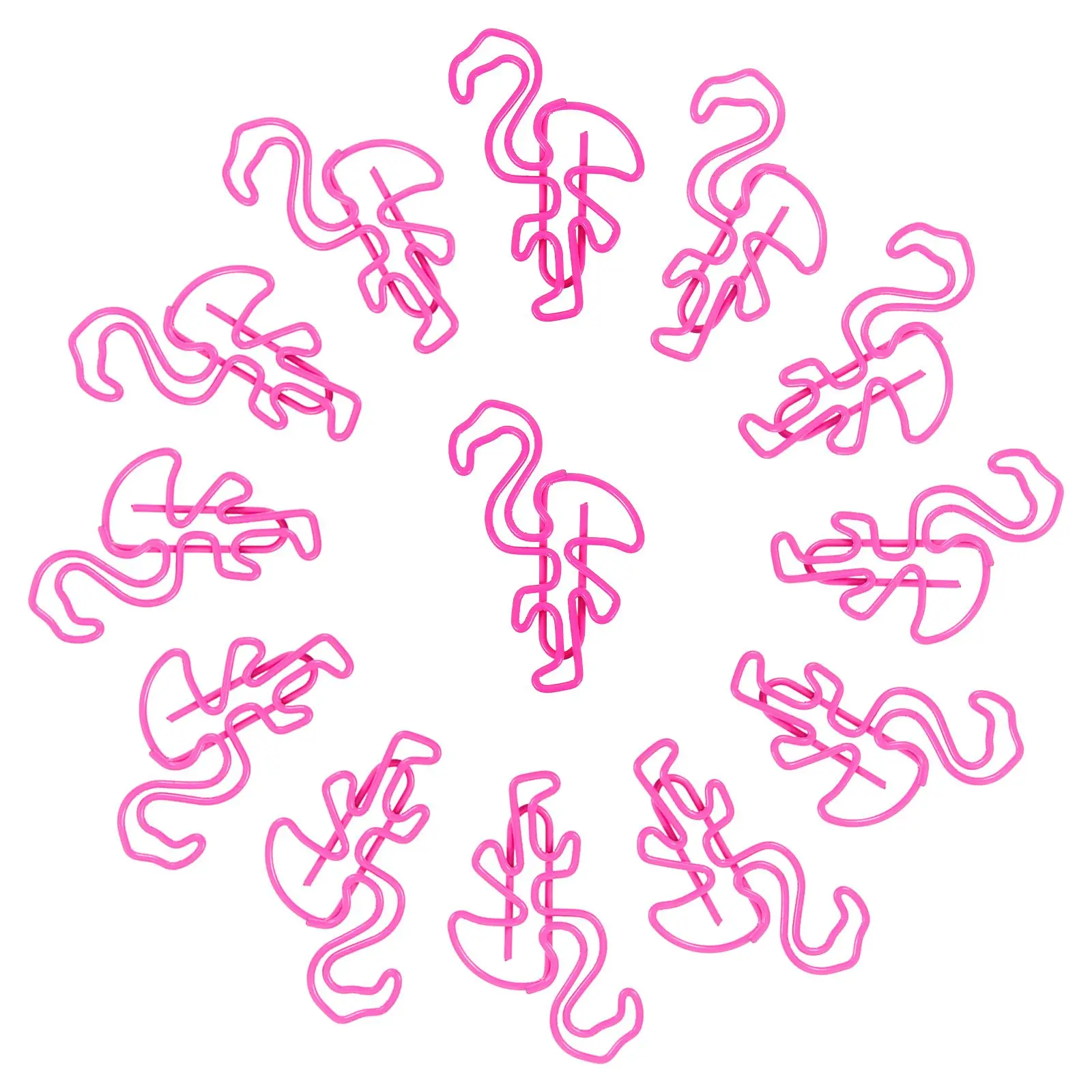 30 Pcs Flamingo Paper Clips Cartoon Metal Office School Supplies Colorful Stationery Non Rust Practical
30 Pcs Flamingo Paper Clips Cartoon Metal Office School Supplies Colorful Stationery Non Rust Practical