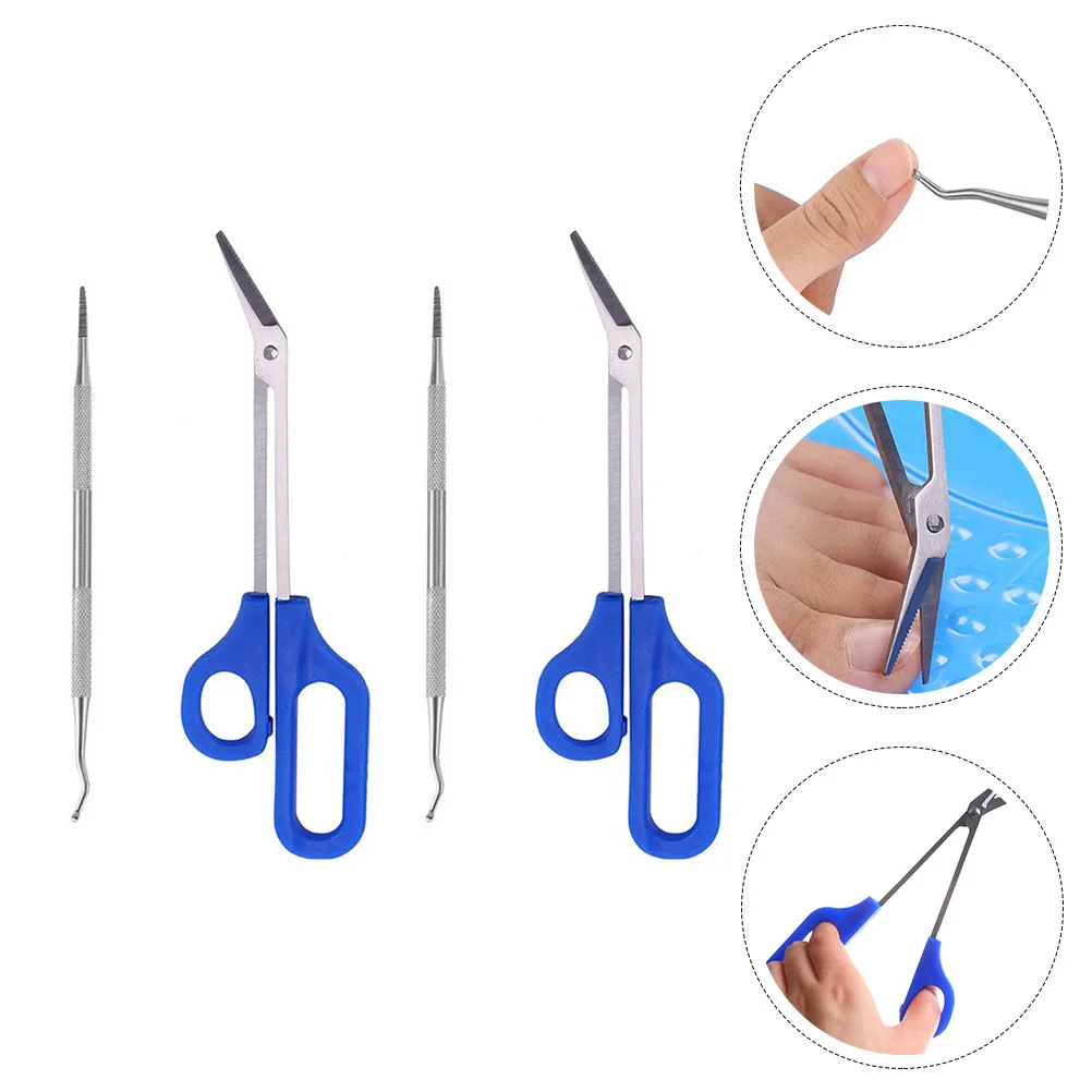 2set Long Toenail Clipper Set Stainless Steel Pedicure Kit For Toenail Trimming Tool Household Nail Scissors Manicure Clippers
2set Long Toenail Clipper Set Stainless Steel Pedicure Kit For Toenail Trimming Tool Household Nail Scissors Manicure Clippers