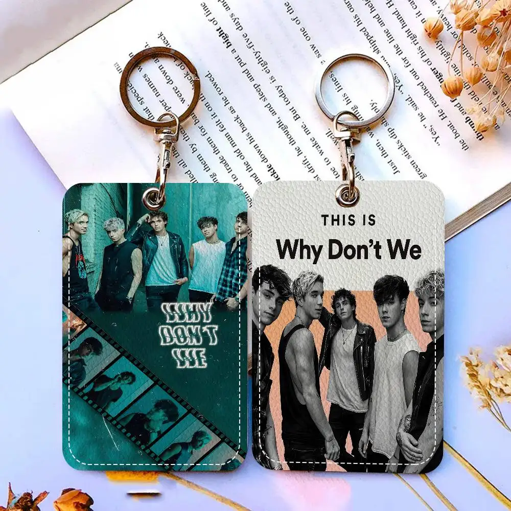 Кожаный чехол-картхолдер для карт и ключей с брелоком в стиле американской поп-группы Why Dont We, прямоугольный, с кольцом для ключей
Кожаный чехол-картхолдер для карт и ключей с брелоком в стиле американской поп-группы Why Dont We, прямоугольный, с кольцом для ключей