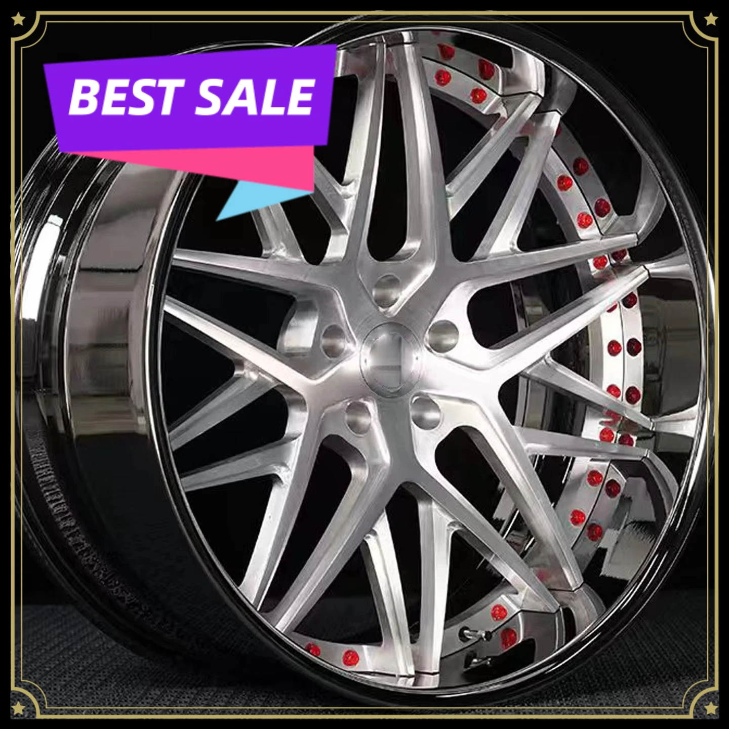 Hot-selling Deep Lip 19 20 21 22 Inch 2-piece Forged Wheels 5x112 5x114.3 Custom 6061-T6 Alloy Car Wheel Rims for GTR Racing Car
Hot-selling Deep Lip 19 20 21 22 Inch 2-piece Forged Wheels 5x112 5x114.3 Custom 6061-T6 Alloy Car Wheel Rims for GTR Racing Car