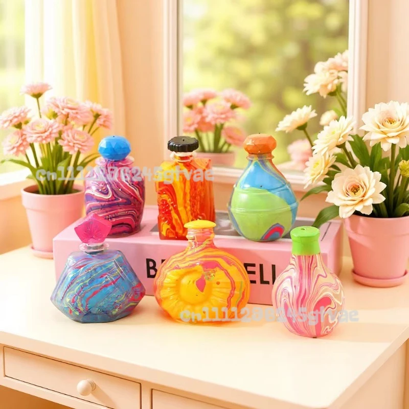 New Funny Colorful Perfume Bottle Sensory Squeeze Toy Dough Balls Squishy Fidget Toys Home Decor Desktop Ornament Crafts
New Funny Colorful Perfume Bottle Sensory Squeeze Toy Dough Balls Squishy Fidget Toys Home Decor Desktop Ornament Crafts