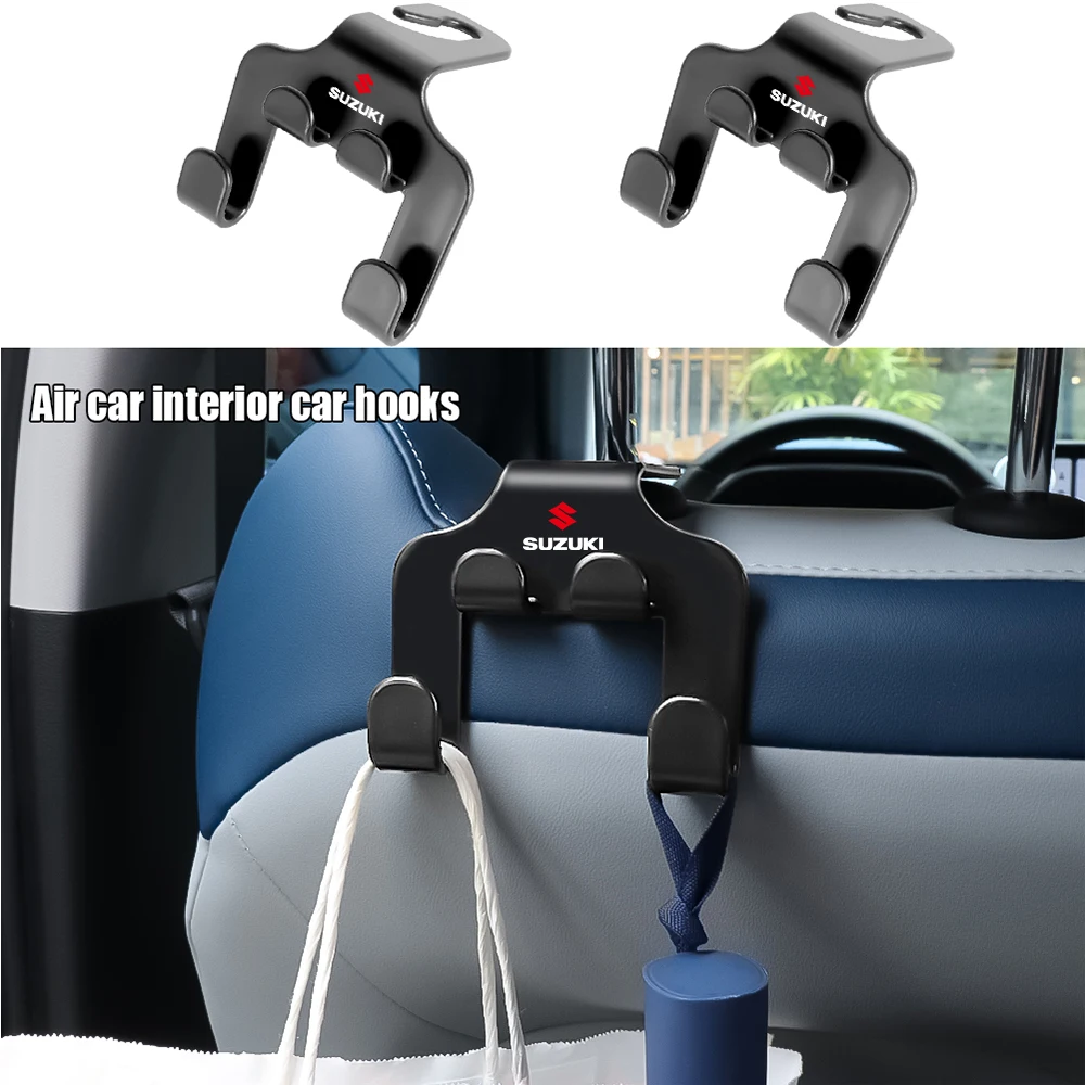 2pcs Multi-function Car Rear Seat Headrest Hanging Hooks For Suzuki Swift Vitara Grand Jimny SX4 SV Auto Valve Core Accessories
2pcs Multi-function Car Rear Seat Headrest Hanging Hooks For Suzuki Swift Vitara Grand Jimny SX4 SV Auto Valve Core Accessories