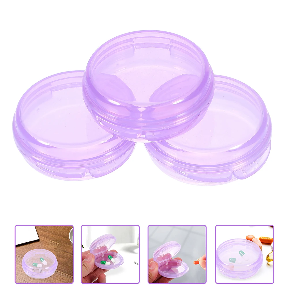 3pcs Medicine Pill Organizer Box Small Plastic Container Travel Portable Dispenser Sealed Storage Case for Daily Outdoor
3pcs Medicine Pill Organizer Box Small Plastic Container Travel Portable Dispenser Sealed Storage Case for Daily Outdoor