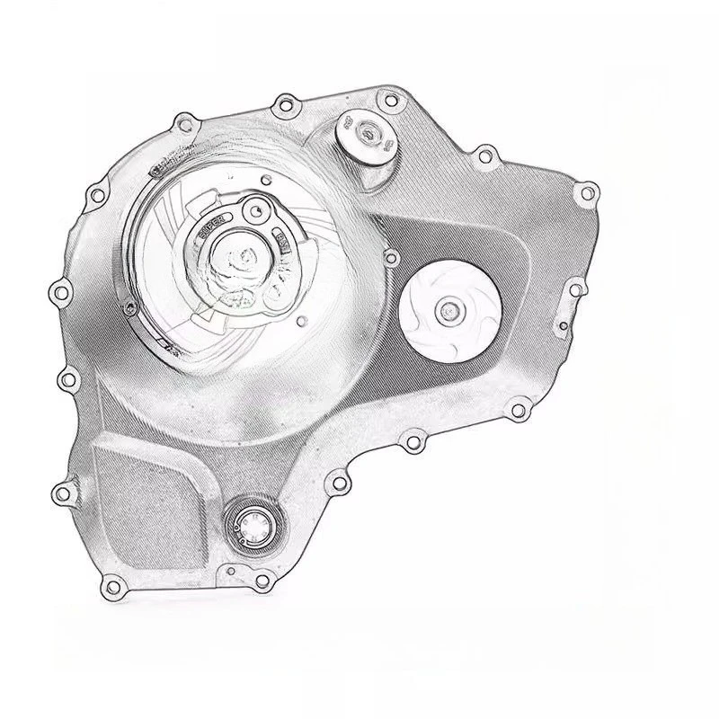 Reinforced engine cover, transparent clutch side cover, sealed protection
Reinforced engine cover, transparent clutch side cover, sealed protection