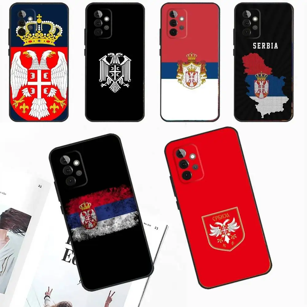 Serbia Flag Phone Case For Samsung Galaxy A13,A21s,A22,A31,A32,A52,A53,A71,A80,A91 Soft Black Phone Cover 
Serbia Flag Phone Case For Samsung Galaxy A13,A21s,A22,A31,A32,A52,A53,A71,A80,A91 Soft Black Phone Cover