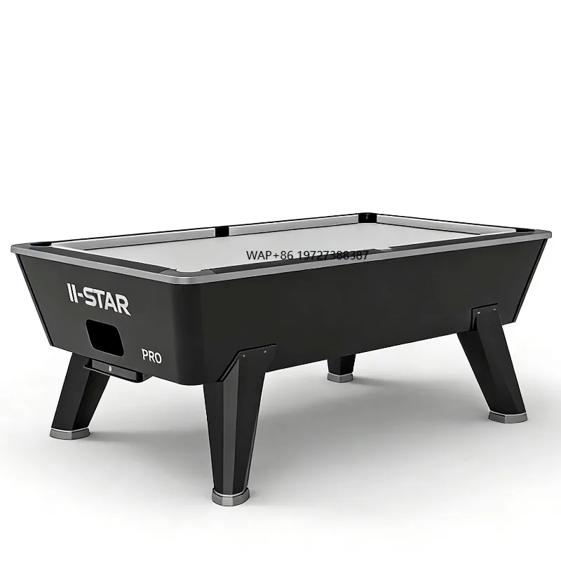 Бильярдный стол класса люкс с индивидуальным дизайном и монетоприемником для определенных монет
Бильярдный стол класса люкс с индивидуальным дизайном и монетоприемником для определенных монет