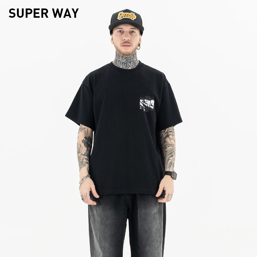 Superway Original Design Graphic Printed T-Shirt Unisex Casual Short Sleeves Oversized Streetwear Cotton Tee American Style Tops
Superway Original Design Graphic Printed T-Shirt Unisex Casual Short Sleeves Oversized Streetwear Cotton Tee American Style Tops