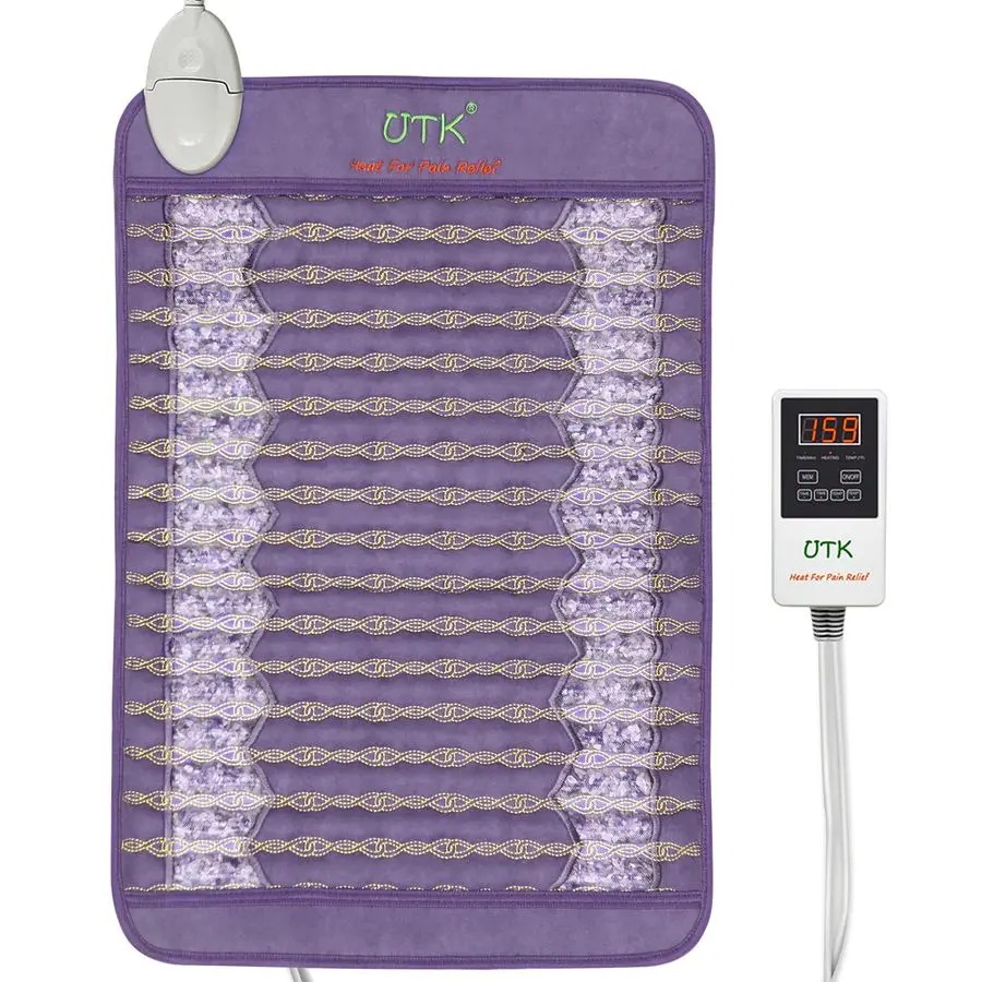 Far Infrared Heating Pads for Back, 5X Pain Relief Amethyst Heating Pad for Sciatica, Waist, Abdomen, Thigh, Hip, Hotter to 159,
Far Infrared Heating Pads for Back, 5X Pain Relief Amethyst Heating Pad for Sciatica, Waist, Abdomen, Thigh, Hip, Hotter to 159,