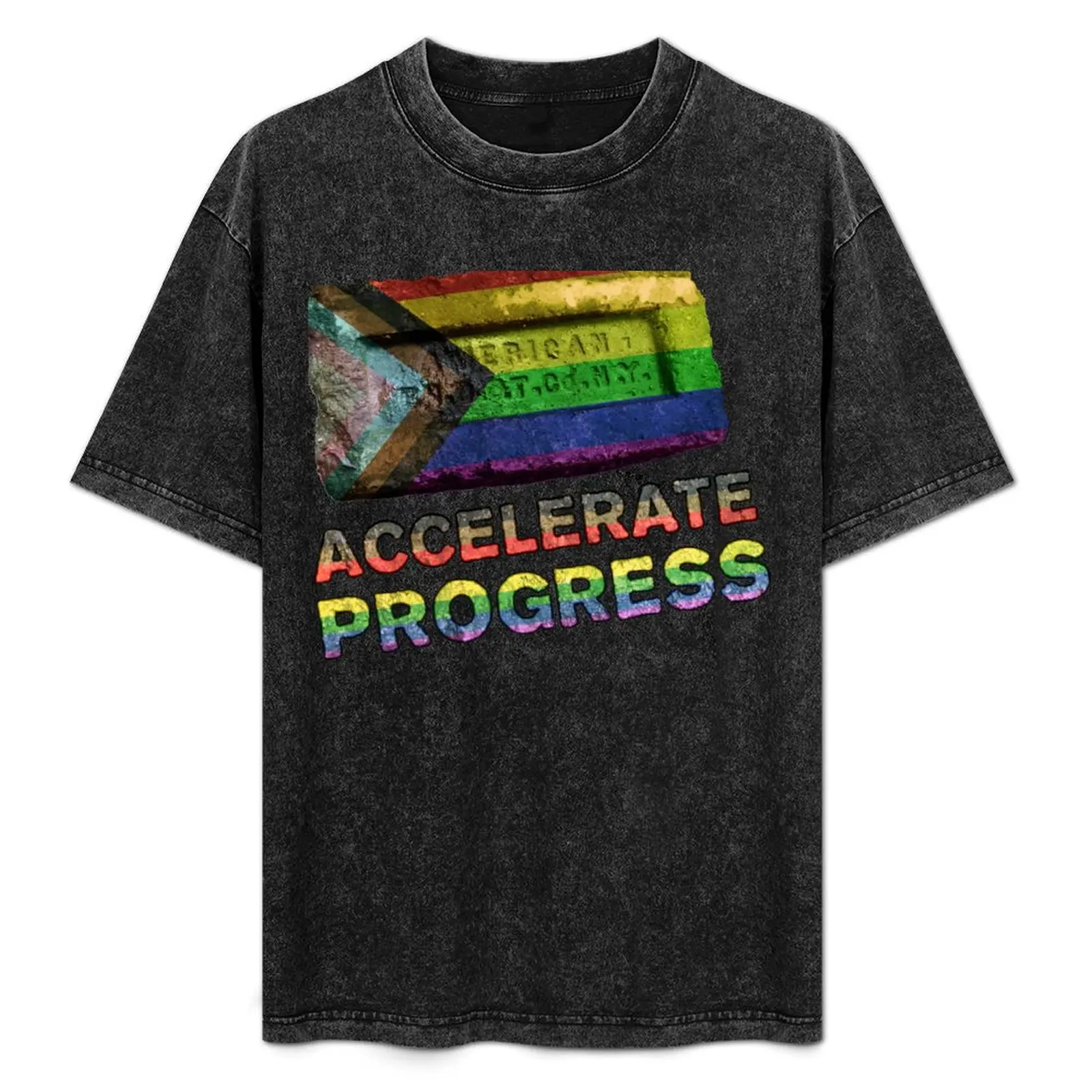 Accelerate Progress T-Shirt Basic Short Sleeve Cotton Blend T-Shirt
Accelerate Progress T-Shirt Basic Short Sleeve Cotton Blend T-Shirt