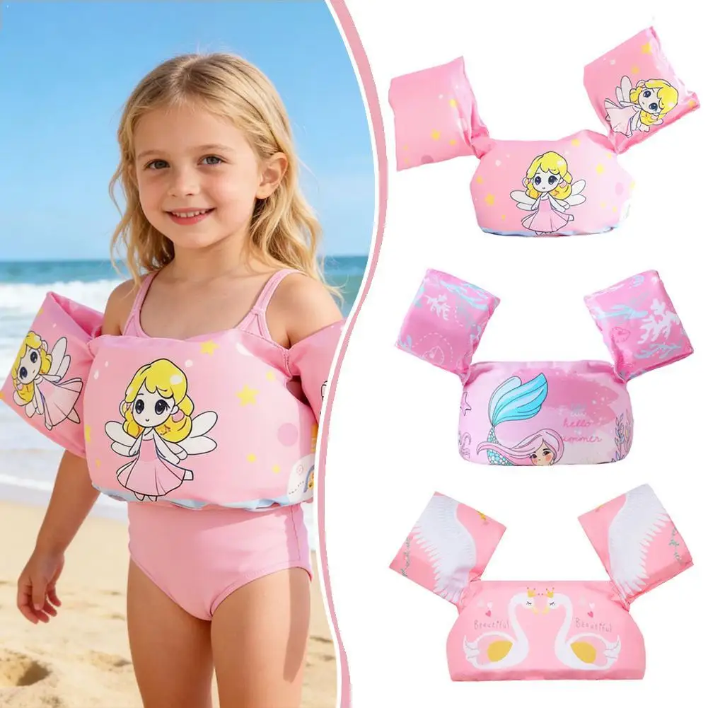 Kids Swim Vest With Arm Bands Cartoon Pattern Foam Floating Jacket For Toddler Children Swimming Training Pool Safety Supplies
Kids Swim Vest With Arm Bands Cartoon Pattern Foam Floating Jacket For Toddler Children Swimming Training Pool Safety Supplies