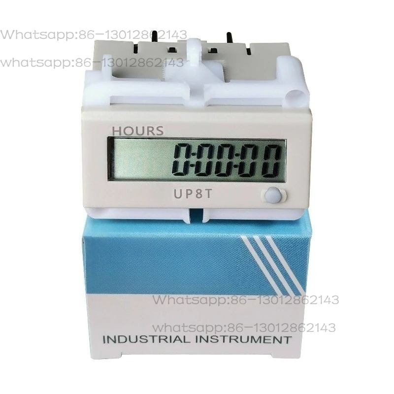 Industrial Timer Ribbon Machine Equipment, Working Running Time Record 8-bit Electronic Digital Display Timer UP8T
Industrial Timer Ribbon Machine Equipment, Working Running Time Record 8-bit Electronic Digital Display Timer UP8T