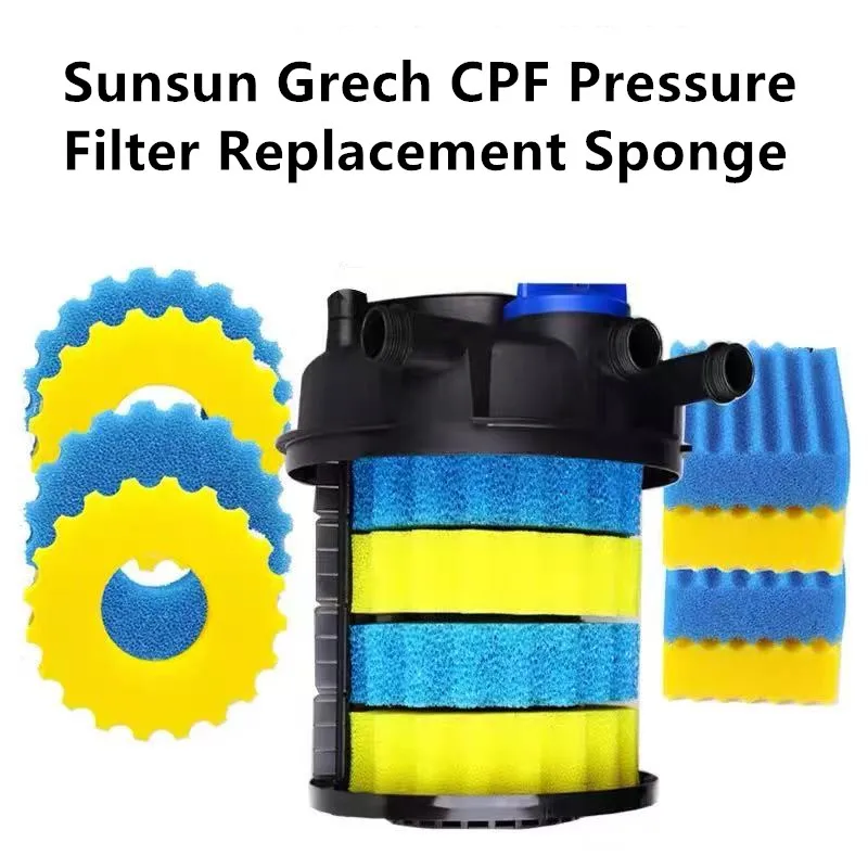 Sunsun Grech CPF Pressure Filter Replacement Pond Filter Bio Sponge Foam Filter Media Aquarium Accessories
Sunsun Grech CPF Pressure Filter Replacement Pond Filter Bio Sponge Foam Filter Media Aquarium Accessories
