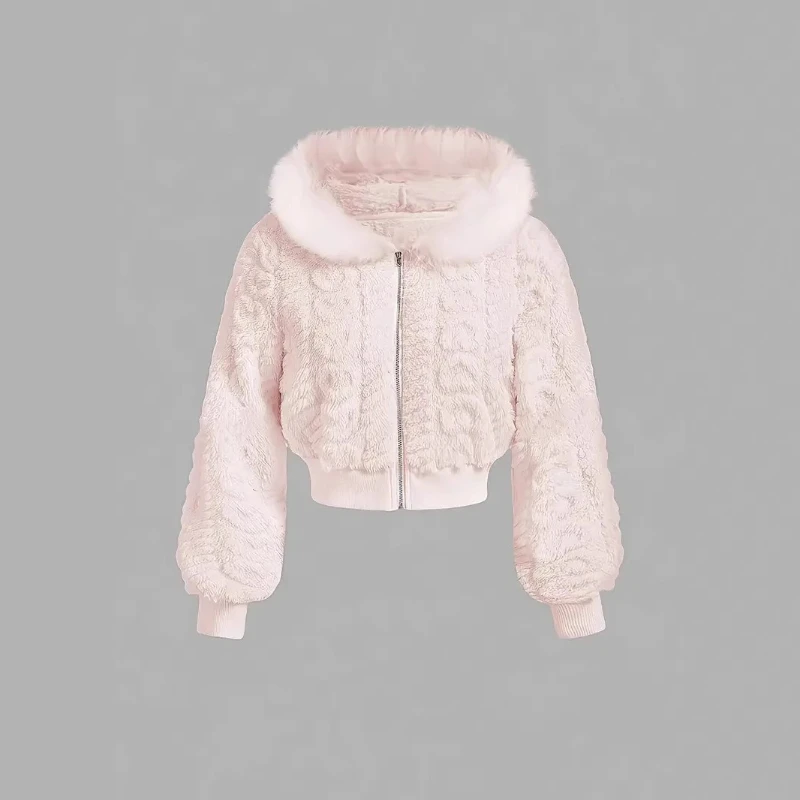 2026 Autumn and Winter New Pink Short Style Elegant Temperament Faux Fur Coat for Women
2026 Autumn and Winter New Pink Short Style Elegant Temperament Faux Fur Coat for Women