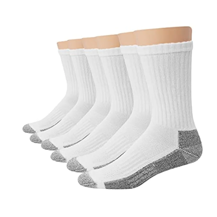 Men's Work Socks Cushioned Crew Socks Moisture-Wicking Socks and Odor Control Black and White 6 and 12 Pack Available
Men's Work Socks Cushioned Crew Socks Moisture-Wicking Socks and Odor Control Black and White 6 and 12 Pack Available