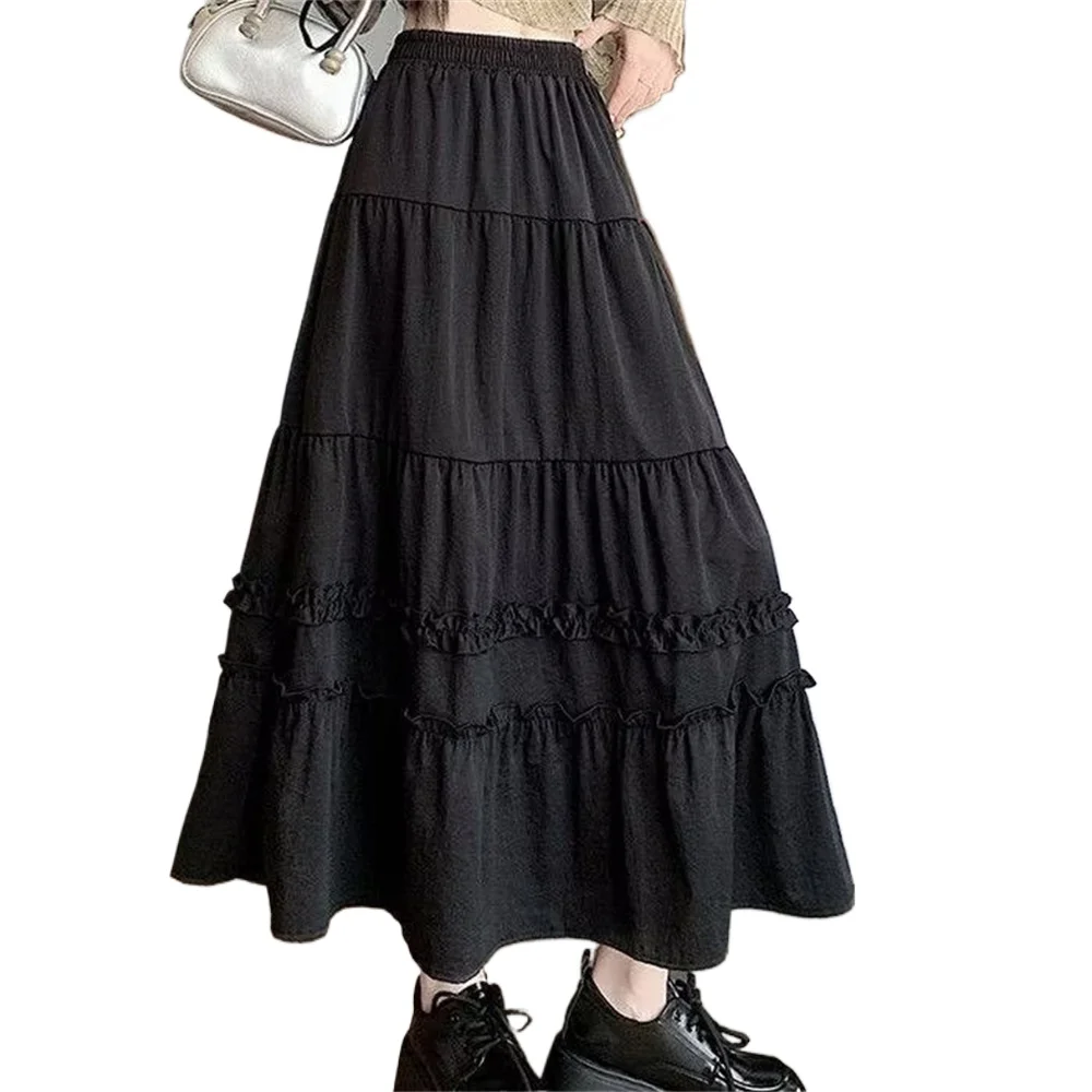 High Waist A- Line Midi Skirt Pleated Flared Women's Fashion Spring Autumn Casual Style Women's Clothing
High Waist A- Line Midi Skirt Pleated Flared Women's Fashion Spring Autumn Casual Style Women's Clothing