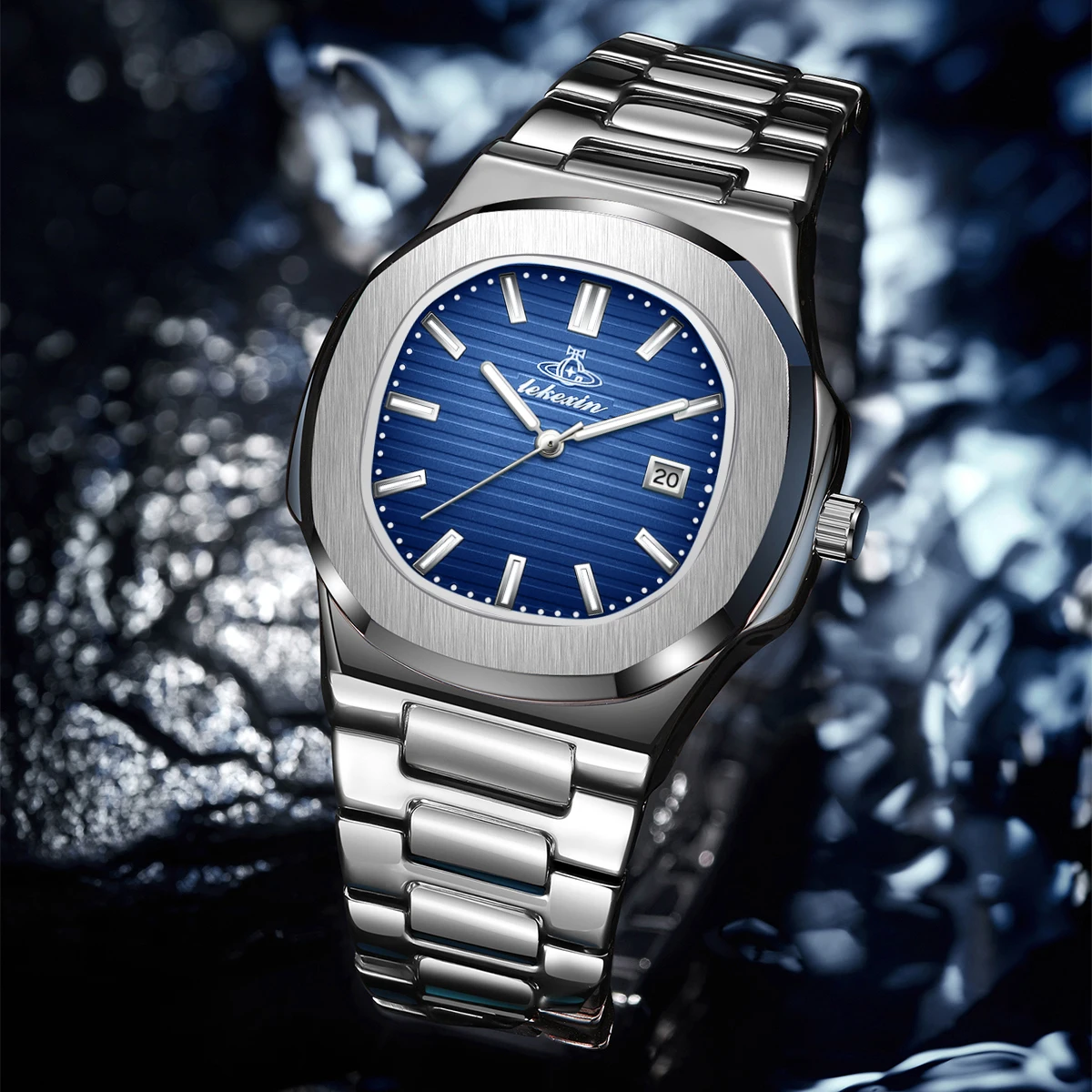 Men Quartz Movement Watch Waterproof Luminous Men's Watch Stainless Steel Strap Business Watches
Men Quartz Movement Watch Waterproof Luminous Men's Watch Stainless Steel Strap Business Watches