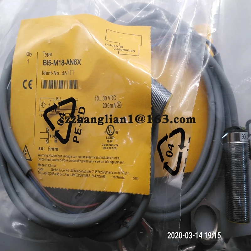 brand new Proximity switch BI5-M18-AN6X BI5-M18-RN6X BI5-M18-AP6X BI5-M18-RP6X NI8-M18-AN6X NI8-M18-RP6X One year warranty
brand new Proximity switch BI5-M18-AN6X BI5-M18-RN6X BI5-M18-AP6X BI5-M18-RP6X NI8-M18-AN6X NI8-M18-RP6X One year warranty